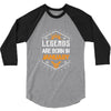 Legends are born in January 3/4 Sleeve Shirt