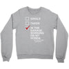 in the garage working on my honda Crewneck Sweatshirt