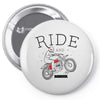 ride and fly high Pin-back button