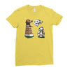are you my mummy   orange version Ladies Fitted T-Shirt