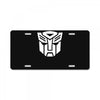 autobots printed License Plate