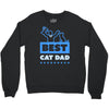 proud cat dad Crewneck Sweatshirt
