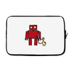 bird powered robot Laptop sleeve