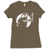 badger resistance Ladies Fitted T-Shirt