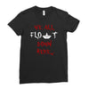 stephen we all float down here movie scene baloon Ladies Fitted T-Shirt