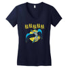 nocturnal song Women's V-Neck T-Shirt