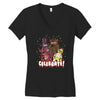 five nights at freddy's celebrate! Women's V-Neck T-Shirt