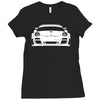 rs racing cup car carrera turbo race tuning Ladies Fitted T-Shirt