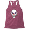 evil clown Racerback Tank
