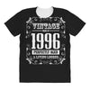 vintage made in 1996 perfectly aged a living legend All Over Women's T-shirt