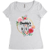 Daddy Is Mini Women's Triblend Scoop T-shirt