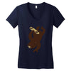 skater Women's V-Neck T-Shirt