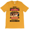 Never Underestimate A Man Who Watches Friends And Was Born in December T-Shirt