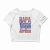 papa   body guard Crop Top