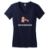 drop it like it's hot Women's V-Neck T-Shirt