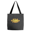 kylo stabbed first Tote Bags