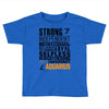 Strong Independent Motivated Aquarius Toddler T-shirt