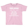 Virgo Woman Toddler T-shirt
