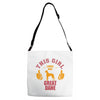 This Girl Loves Her Great Dane Adjustable Strap Totes