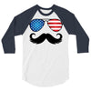 america 3/4 Sleeve Shirt