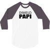 dimelo papi nicky jam reggaeton regueton  black 3/4 Sleeve Shirt