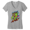 zombie cup Women's V-Neck T-Shirt