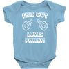 this guy loves philly Baby Onesie