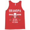 Grandpa The Man The Myth The Legend Tank Top