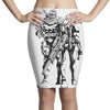 cable and deadpool Pencil Skirts