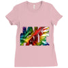 jake paul text paradise Ladies Fitted T-Shirt