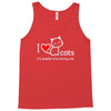 i love cats it's people who annoy me Tank Top