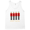 pixelated kraftwerk turquoise kids Tank Top