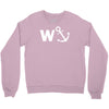 w anchor funny pub joke Crewneck Sweatshirt