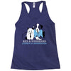 rex and whiskers attorneys Racerback Tank