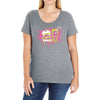 zombie burger Ladies Curvy T-Shirt