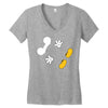 Creating a Little Disney Magic Character Women's V-Neck T-Shirt