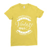 legendary vintage 1961 Ladies Fitted T-Shirt