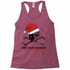 skull christmas Racerback Tank
