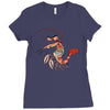 pirate shrimp Ladies Fitted T-Shirt