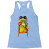frog funny cocktail Racerback Tank