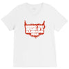 behind beard is a handsome man V-Neck Tee