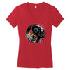 daft yin yang Women's V-Neck T-Shirt