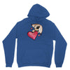 bunny rabbit love Unisex Hoodie