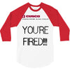 back to the future you are fired 3/4 Sleeve Shirt