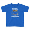may girl is a perfect combination of princess and warrior Toddler T-shirt