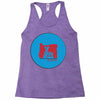 please blu Racerback Tank