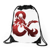 dungeons dragons Drawstring Bags