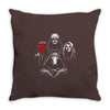 the dark side Throw Pillow