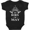 the best teachers are born in may Baby Bodysuit