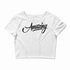 amazing 3 Crop Top